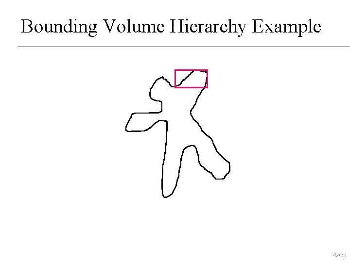 Bounding Volume Hierarchy Example 42/60 