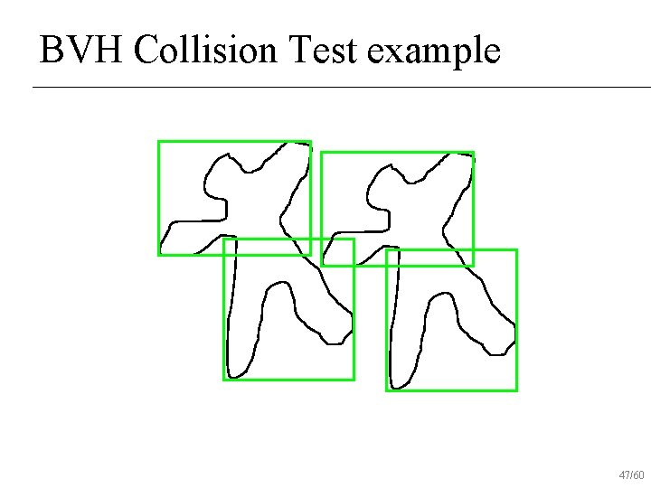 BVH Collision Test example 47/60 