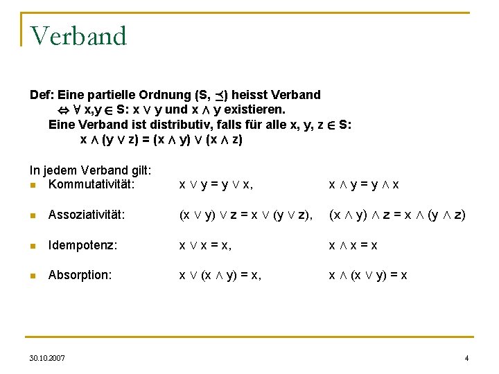 Wiederholung Bn Um Beliebig Injektiv Nm Surjektiv Nm