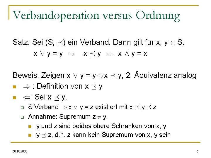 Wiederholung Bn Um Beliebig Injektiv Nm Surjektiv Nm