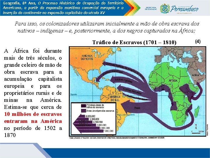 Geografia, 8º Ano, O Processo Histórico de Ocupação do Território Americano, a partir da
