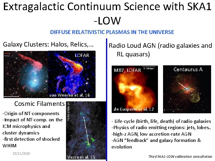 Extragalactic continuum SWG considerations on SKA 1 LOW
