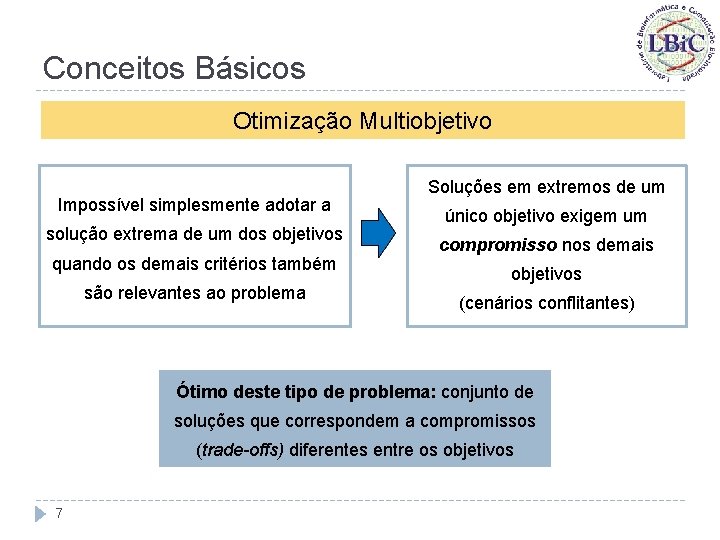 Conceitos Básicos Otimização Multiobjetivo Impossível simplesmente adotar a solução extrema de um dos objetivos