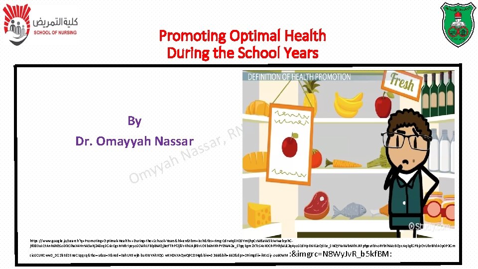 Promoting Optimal Health During the School Years T P , C D By h