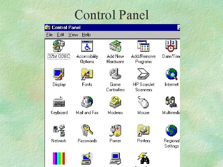 Control Panel 