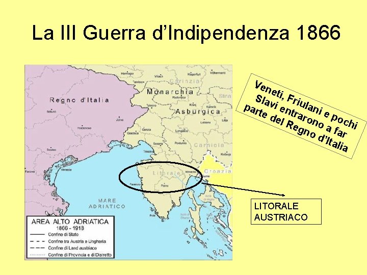 La III Guerra d’Indipendenza 1866 Ven e Sla ti, Fri par vi en ulani