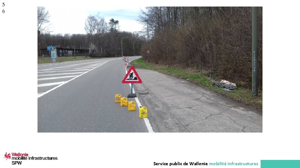 5 6 Service public de Wallonie mobilité infrastructures 