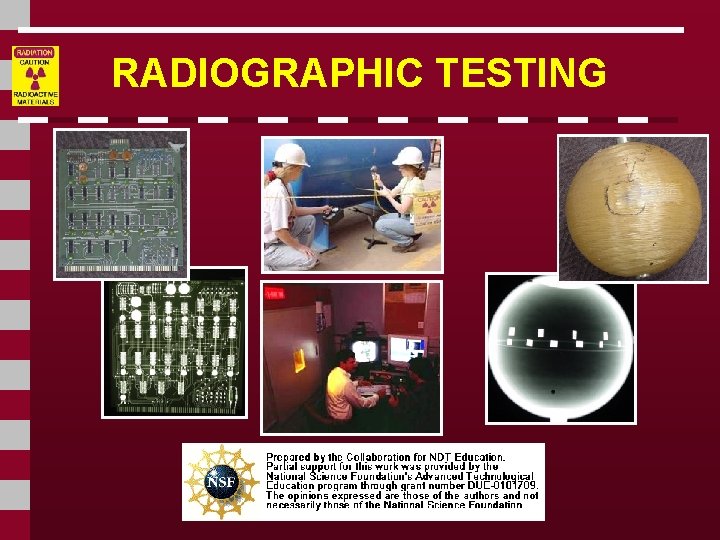 RADIOGRAPHIC TESTING 