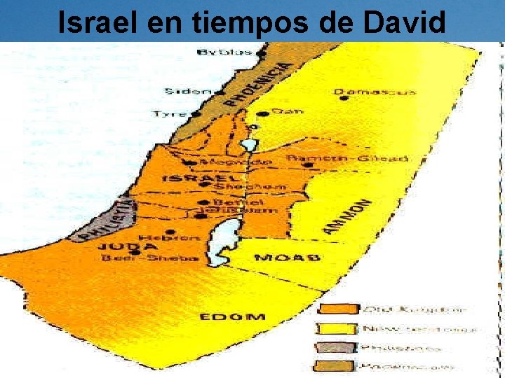 Israel en tiempos de David 