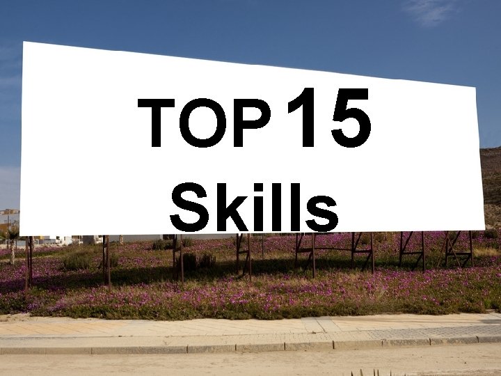 TOP 15 Skills 