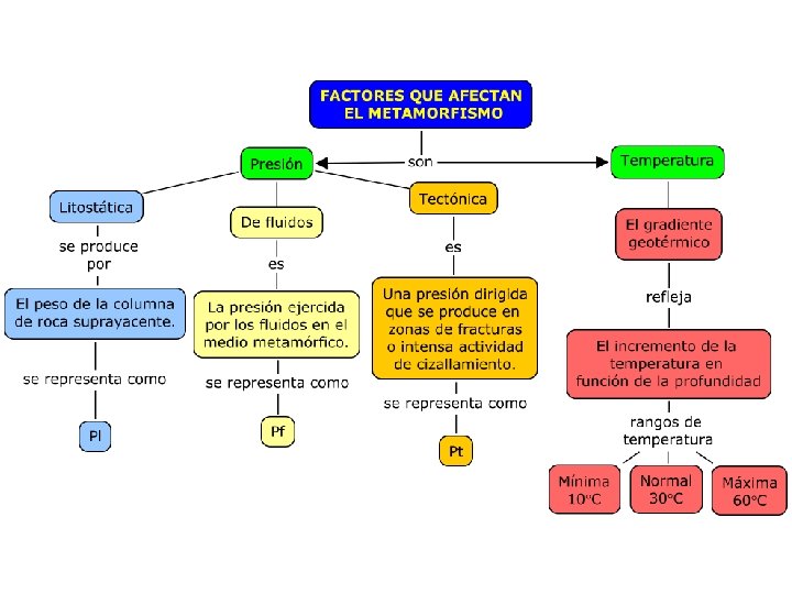 O Los constituyen la formación de nuevos minerales, y sobre todo, el polimorfismo. O O Los constituyen la formación de nuevos minerales, y sobre todo, el polimorfismo. O