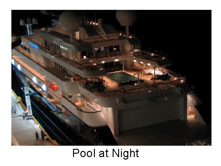 Pool at Night 