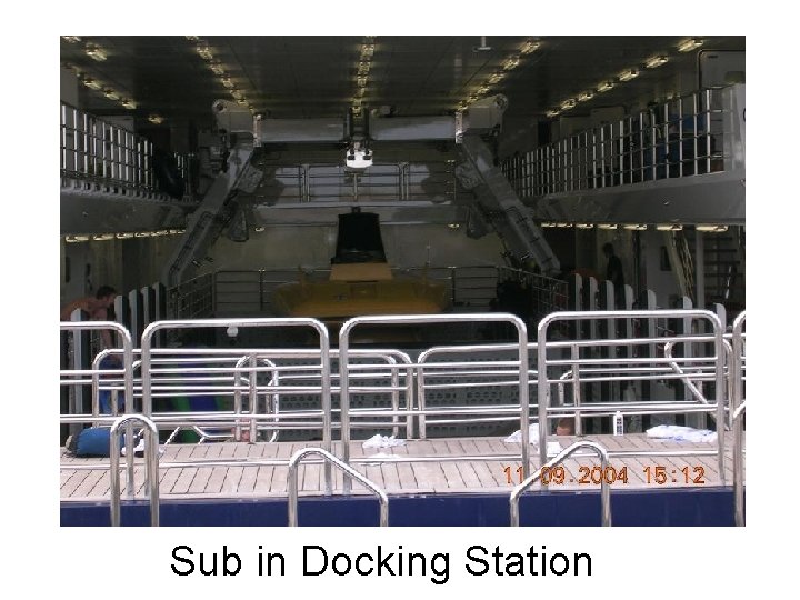 Sub in Docking Station 