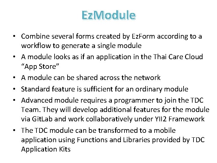 Ez. Module • Combine several forms created by Ez. Form according to a workflow