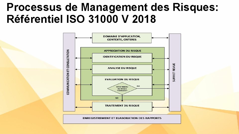 Processus de Management des Risques: Référentiel ISO 31000 V 2018 