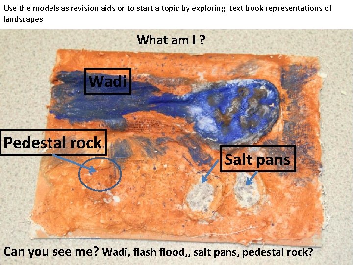 Use the models as revision aids or to start a topic by exploring text
