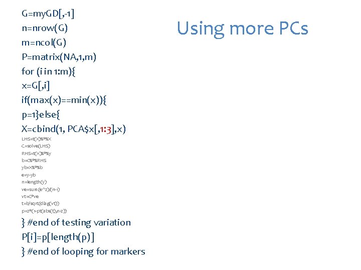 Statistical Genomics Lecture 15 Mlm Zhiwu Zhang Washington