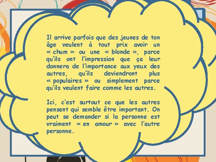 Activité 1 Certains enfants âgés de 11 ou 12 ans n’ont Équipes Les questions