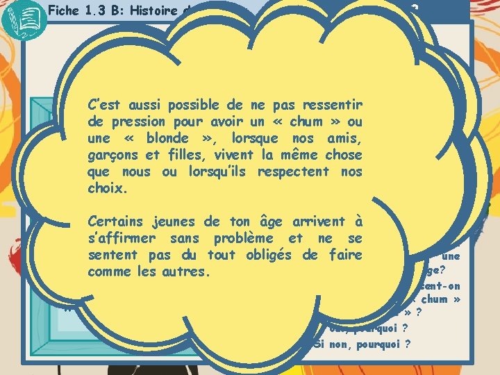 Fiche 1. 3 B: Histoire de Thomas Activité 2 Histoire de Thomas Il yy