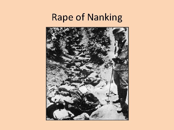 Rape of Nanking 
