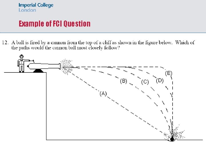 Example of FCI Question 