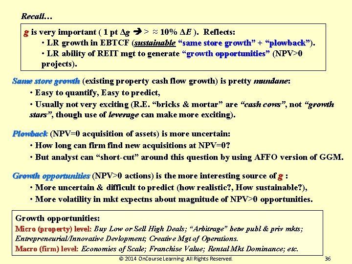 Recall… g is very important ( 1 pt Δg > ≈ 10% ΔE ).