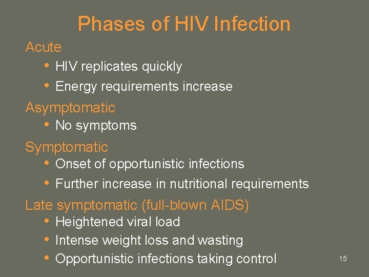 Session One Basics of HIV and AIDS Purpose