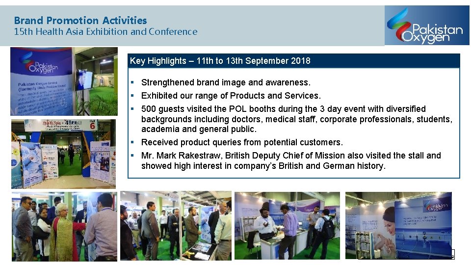 Brand Promotion Activities 15 th Health Asia Exhibition and Conference Key Highlights – 11