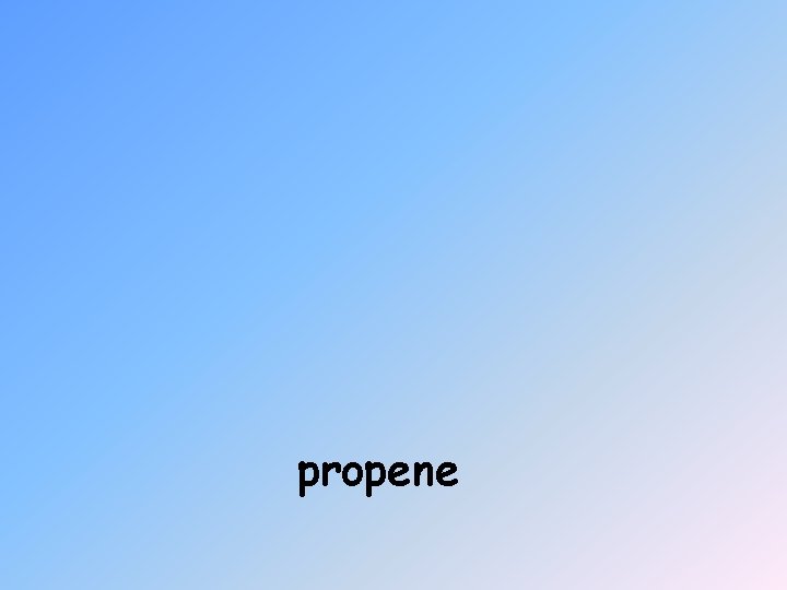 propene 