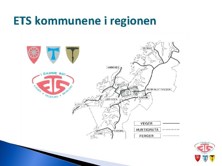 ETS kommunene i regionen 