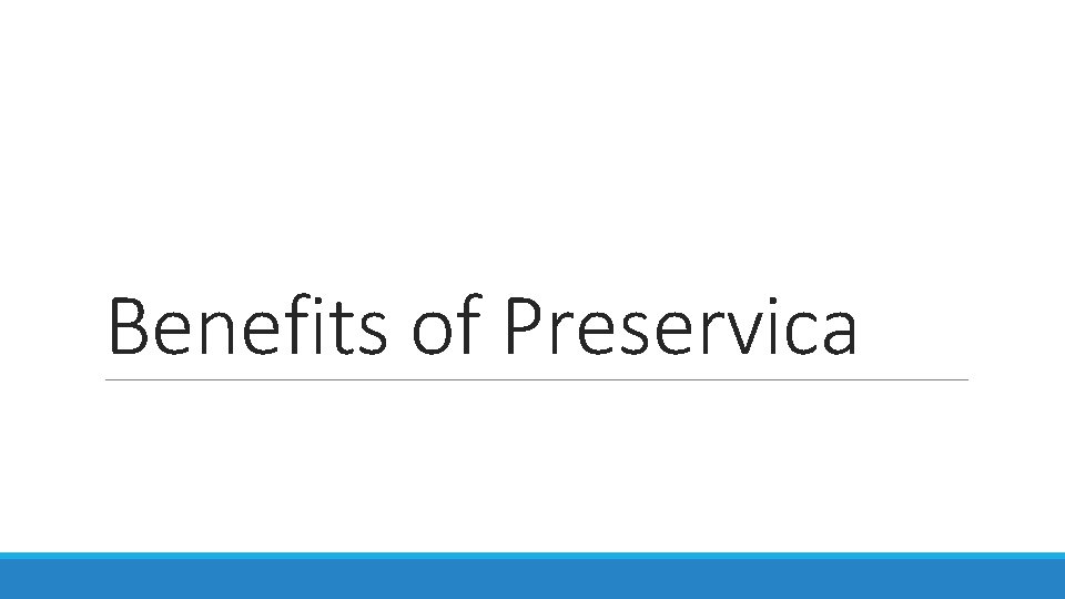 Benefits of Preservica 