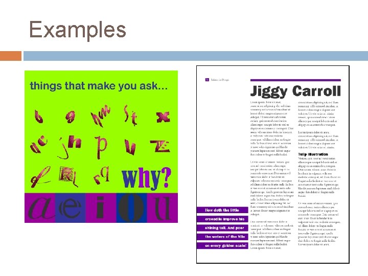 Examples 