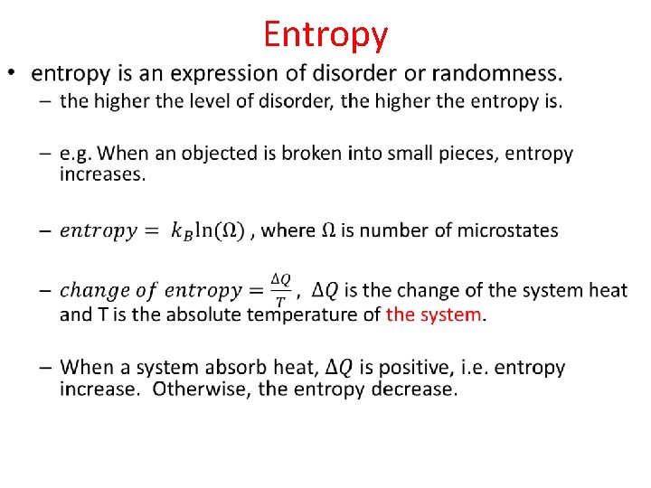 Entropy • 