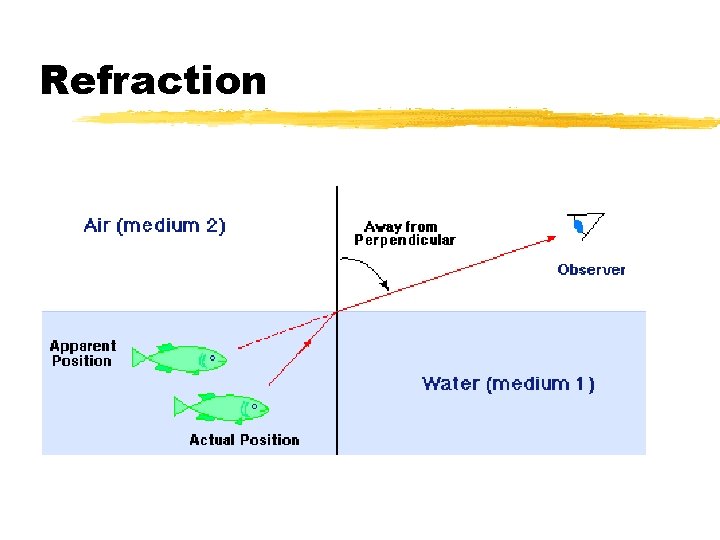 Refraction Refraction