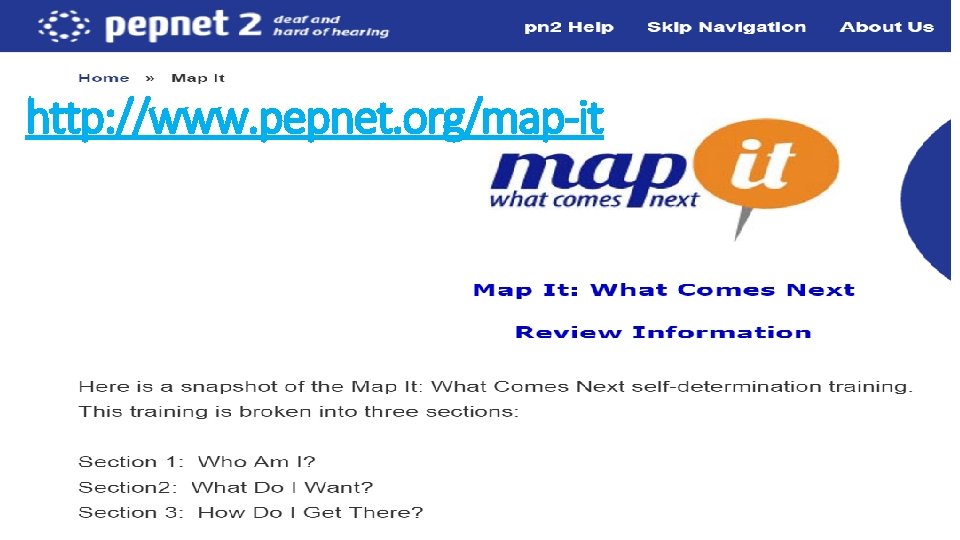 http: //www. pepnet. org/map-it 