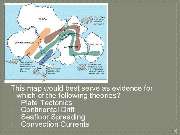 This map would best serve as evidence for which of the following theories? A.
