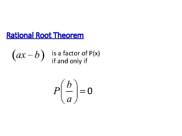 5 55 6 Theorems about Roots of Polynomial