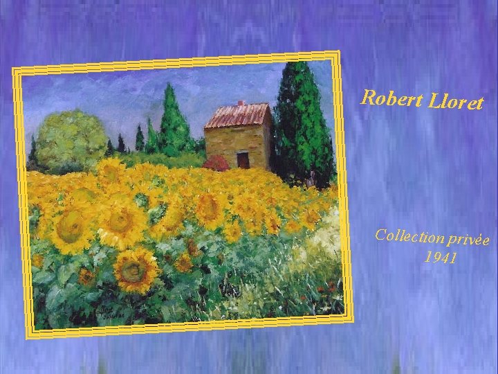 Robert Lloret Collection privée 1941 