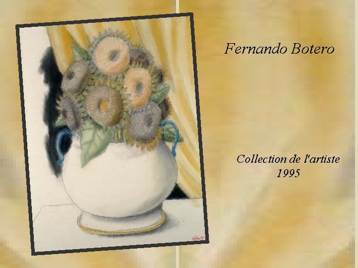 Fernando Botero 1995 Collection de l'artiste 1995 