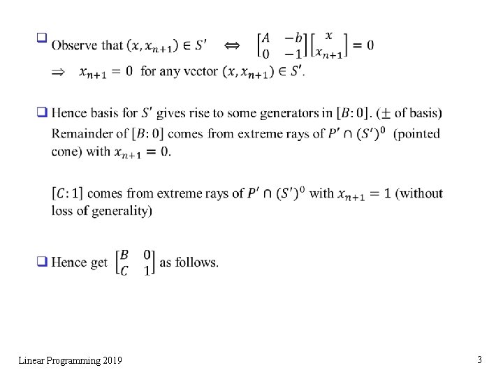 q Linear Programming 2019 3 