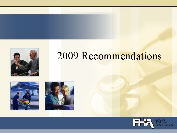 2009 Recommendations 