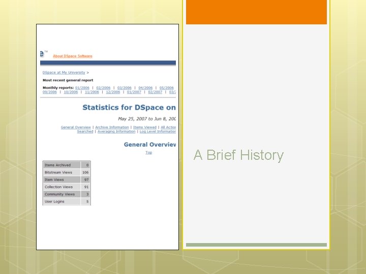 A Brief History 