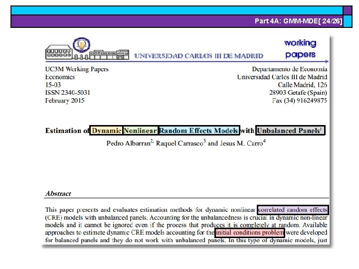 Part 4 A: GMM-MDE[ 24/26] 