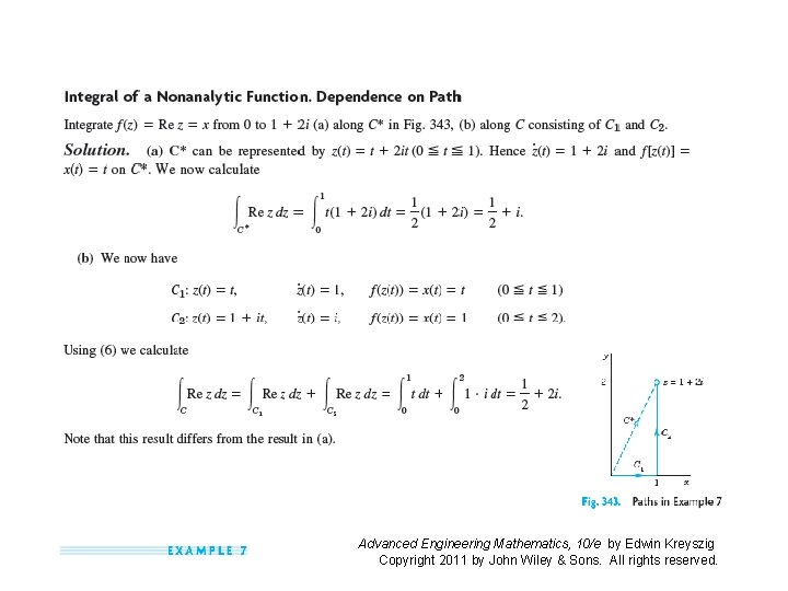 Advanced Engineering Mathematics, 10/e by Edwin Kreyszig Copyright 2011 by John Wiley & Sons.