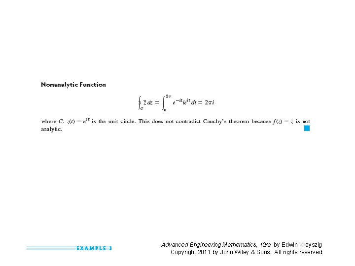 Advanced Engineering Mathematics, 10/e by Edwin Kreyszig Copyright 2011 by John Wiley & Sons.