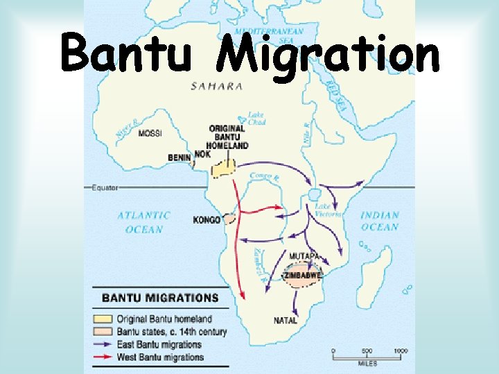 Bantu Migration 