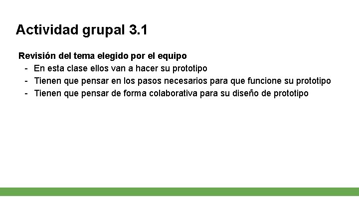 Actividad grupal 3. 1 Revisión del tema elegido por el equipo - En esta