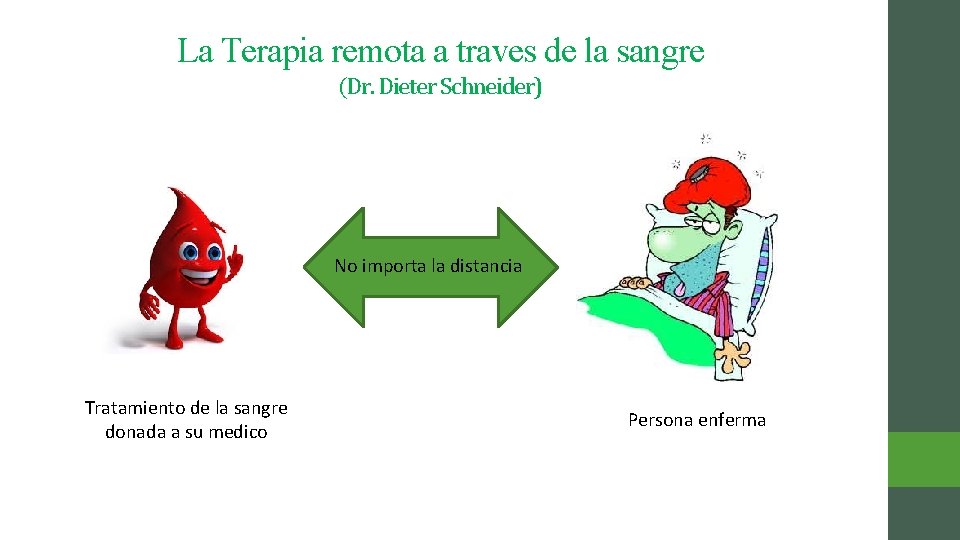 La Terapia remota a traves de la sangre (Dr. Dieter Schneider) No importa la