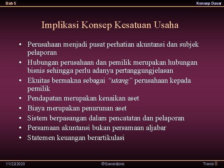 Bab 5 Konsep Dasar 11222020 Suwardjono Transi 1