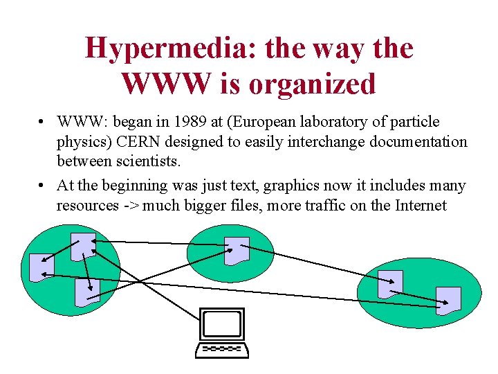 An Introduction to Internetworking What is Multimedia What